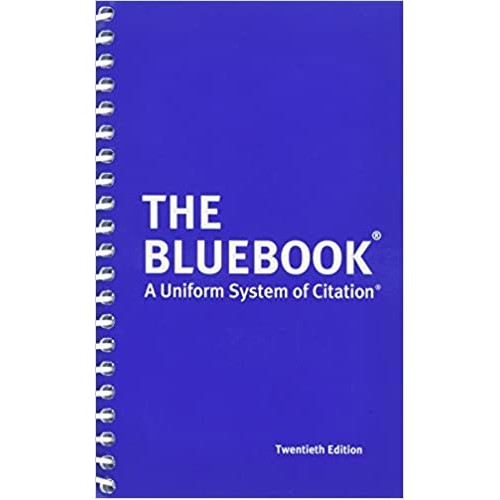 The Bluebook: A Uniform System of Citation, 2...