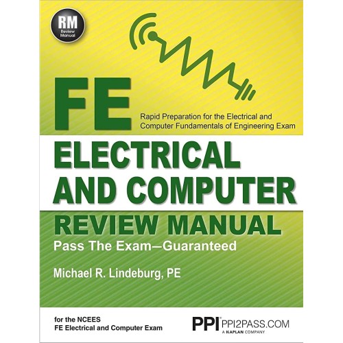 PPI FE Electrical and Computer Review Manual – Comprehensive FE Book for the FE Electrical and Computer Exam Paperback – Illustrated, 13 April 2015