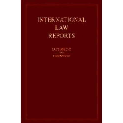 International Law Reports 1-125 (Hb) 