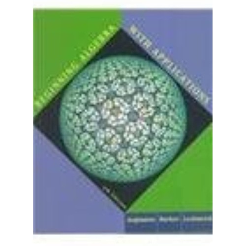 Beginning Algebra With Applications / Edition...