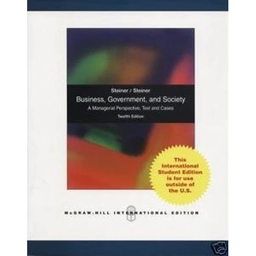 Business Government And Society A Managerial ...