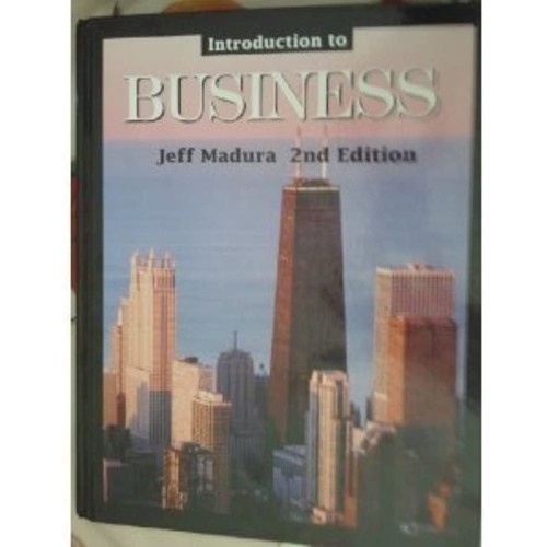 Introduction To Business, 2/E 