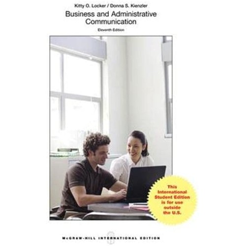 Business And Administrative Communication 11E...