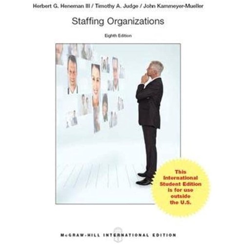 Staffing Organizations 8Ed (Ie) (Pb 2015)