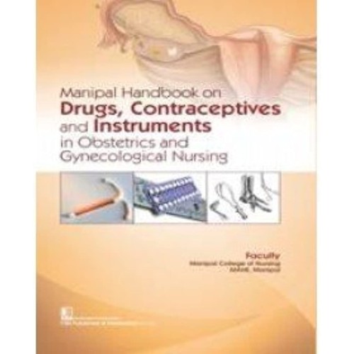 Manipal Handbook On Drugs Contraceptives And ...