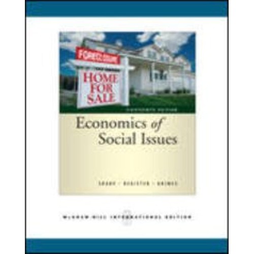 Economics Of Social Issues 18Ed (Ie) (Pb 2008...