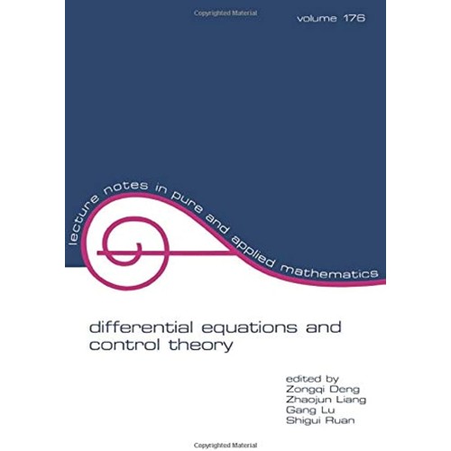 Differential Equations And Control Theory ,Vo...