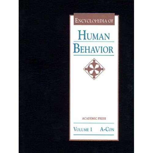 Encyclopedia Of Human Behaviour Vol 1 (Hb 199...