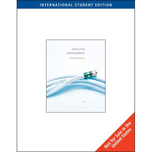 Effective Management 3Ed (Ise) (Pb 2007)