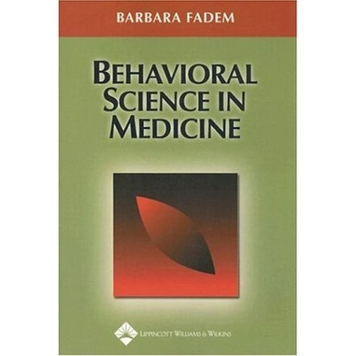 Behavioral Science In Medicine (Pb 2003)