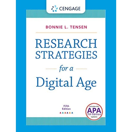 Research Strategies For A Digital 5Ed (Pb 201...