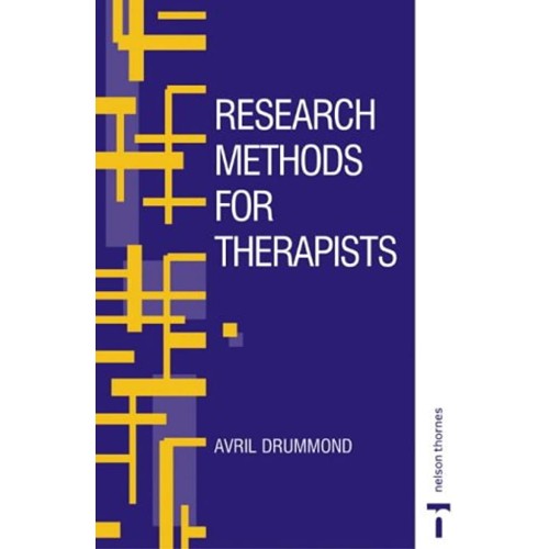 Research Methods For Therapists 