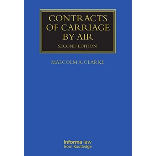 Contracts Of Carriage By Air 2Ed (Hb 2010)