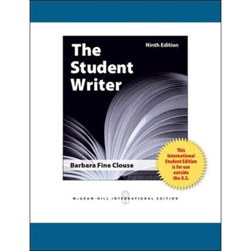 The Student Writer 9Ed (Ie) (Pb 2013)