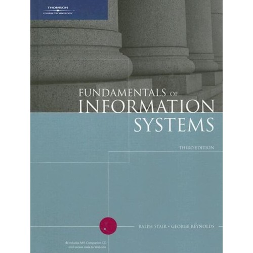 Fundamentals Of Information Systems 3Ed (Hb 2...