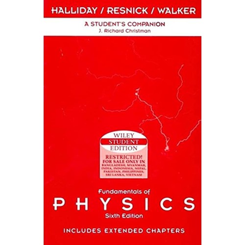 Fundamental Of Physics Students Companion 6Ed...