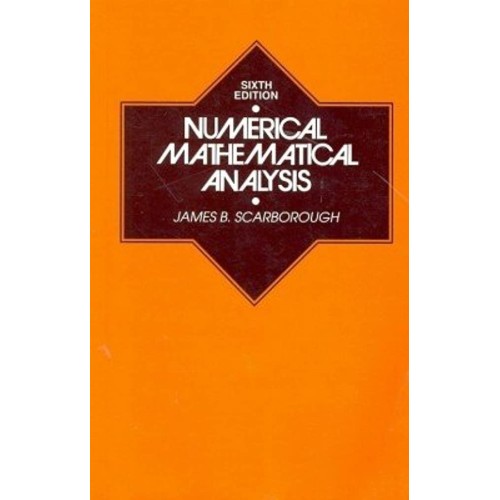 Numerical Mathematical Analysis 6Ed (Pb 2020)...