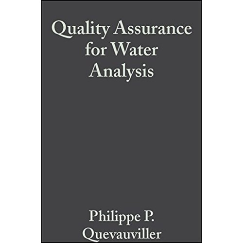 Quality Assurance For Water Analysis 