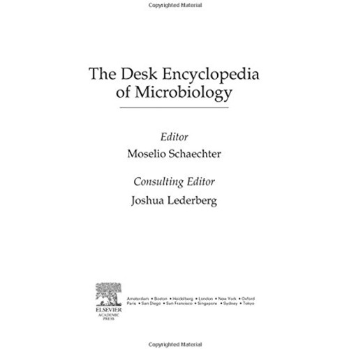 The Desk Encyclopedia Of Microbiology (Hb 200...