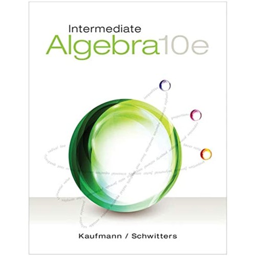 Intermediate Algebra 10Ed (Hb 2015)