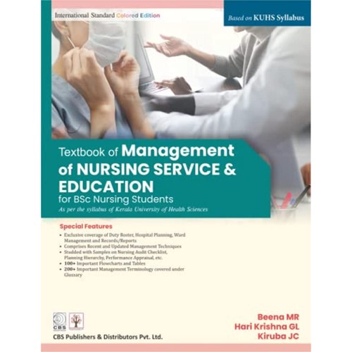 Textbook Of Management Of Nursing Service And...