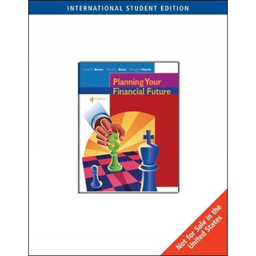 Planning Your Financial Futu 4Ed Ise (Pb 2005...