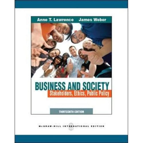 Business And Society 13Ed (Ie) (Pb 2011) 