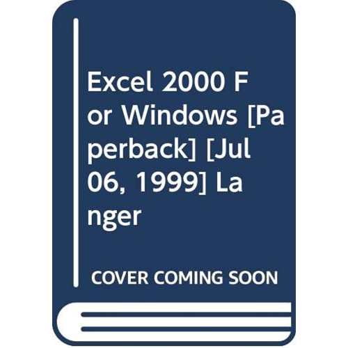 Excel 2000 For Windows 