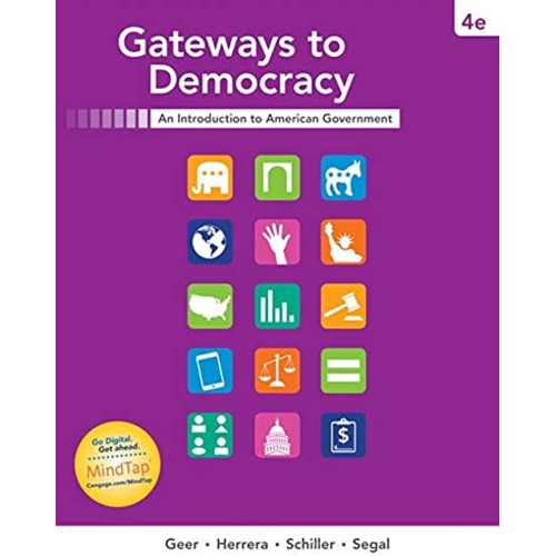 Gateways To Democracy 4Ed (Pb 2017)