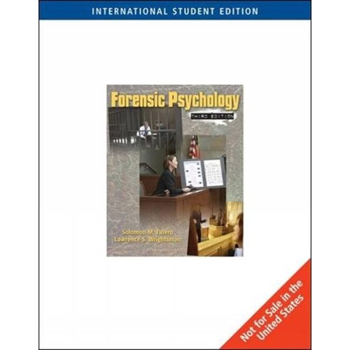 Ise Forensic Psychology 3Ed (Pb 2008)