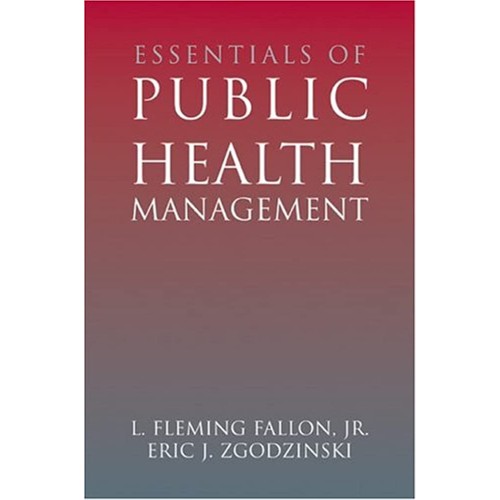 Essentials Of Public Health Management 