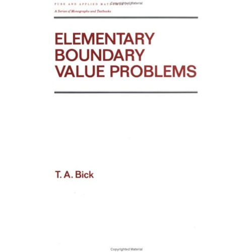 Elementary Boundary Value Problems 