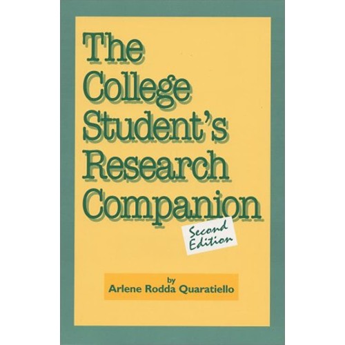 The College Student'S Research Companion : 2 ...