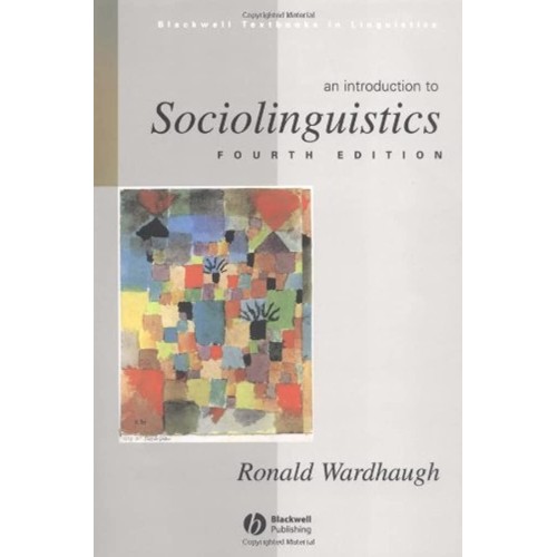 An Introduction To Sociolinguistics 4/E 