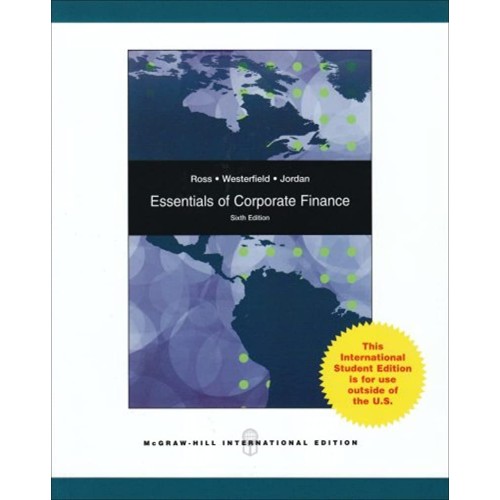 Essentials Of Corporate Finance 6Ed (Ie) (Pb ...