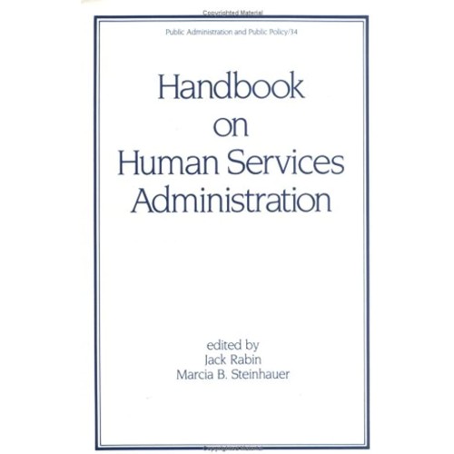 Handbook On Human Services Administration 