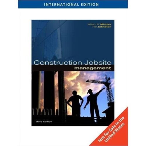 Construction Jobsite Management 3Ed Ie (Pb 20...