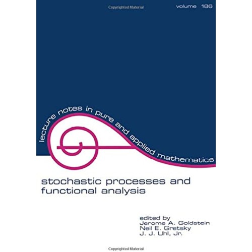 Stochastic Processes And Functional Analysis ...