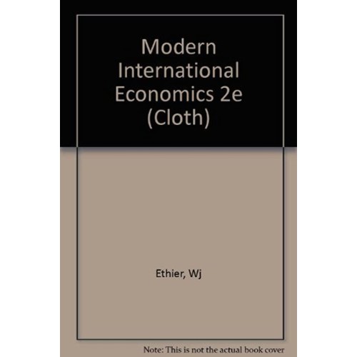 Modern International Economics 2Ed (Hb 1988)