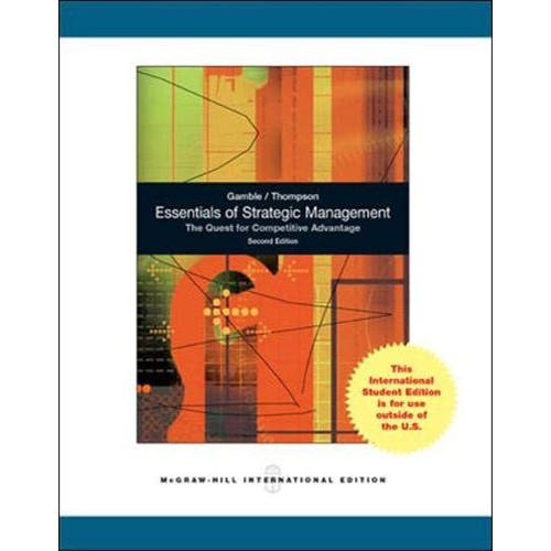 Essentials Of Strategic Management The Quest ...