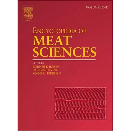 Encyclopedia Of Meat Sciences 3 Vol Set (Hb 2...