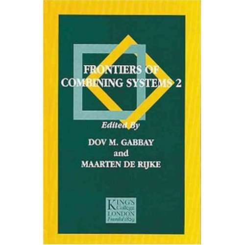 Frontiers Of Combining Systems 2 