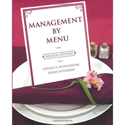 Management By Menu 4Ed (Pb 2008) 