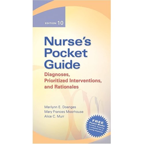 Nurse'S Pocket Guide: Diagnoses, Prioritized ...