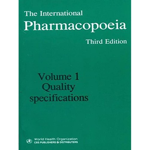 The International Pharmacopeia 3Ed Vol 1 (Pb ...