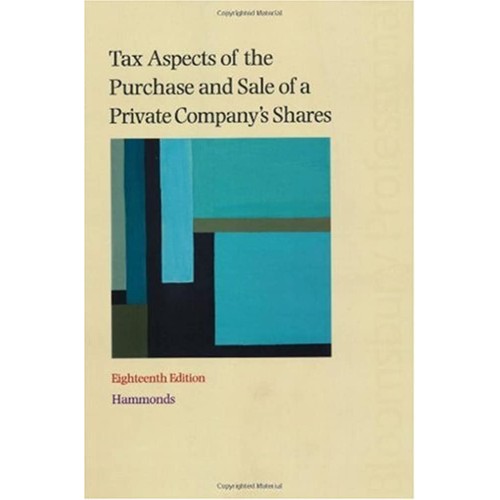 Tax Aspects Of The Purchase And Sale Of A Pri...