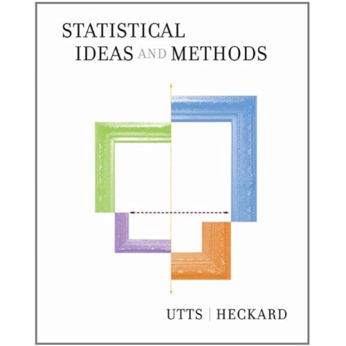 Statistical Ideas And Methods 