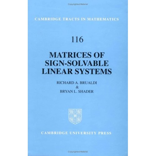 Matrices Of Sign-Solvable Linear Systems Vol-...