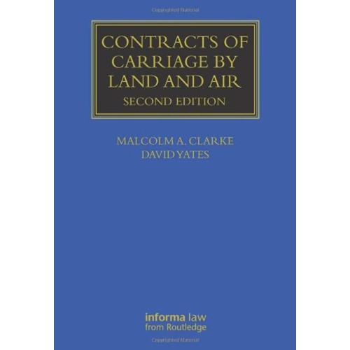 Contracts Of Carriage By Land And Air 2Ed (Hb...