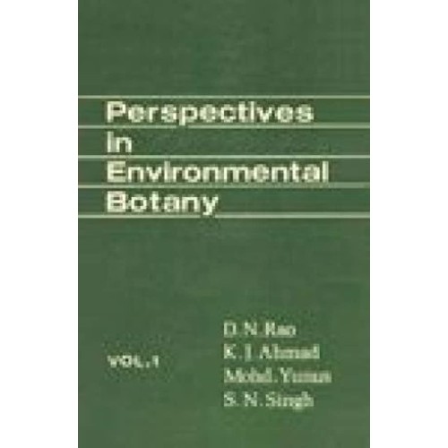 Perspectives In Environmental Botany, Vol1 